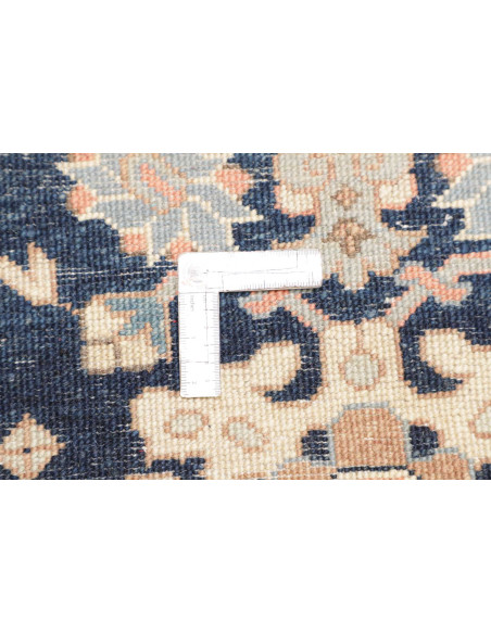 Rug Kazak Afghanistan 83x286 Dark Blue Light Be