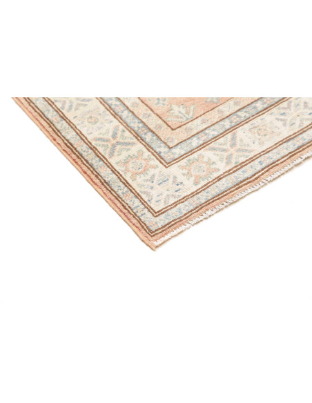 Rug Kazak Afghanistan 82x302 Faded Light Peach