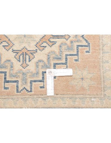 Tappeto Kazak Afghanistan 54x302 Beige Pesca Az