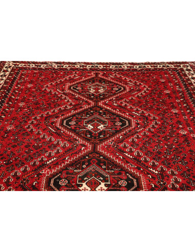 Tappeto Shiraz Persia marrone giallo 225x300