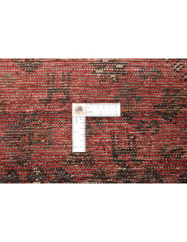 Rug Shiraz Persia maroon yellow 225x300