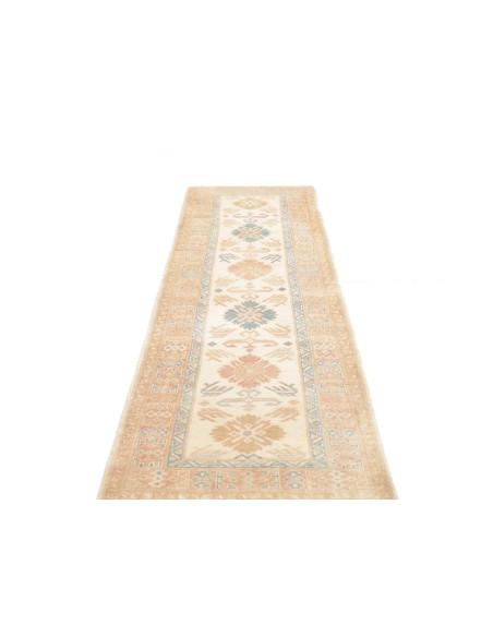 Tappeto Kazak Afghanistan 81x276 Crema Beige Pe