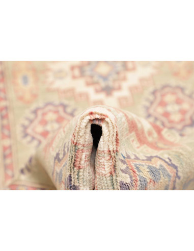 Tappeto Kazak Afghanistan 88x298 Verde Salvia A