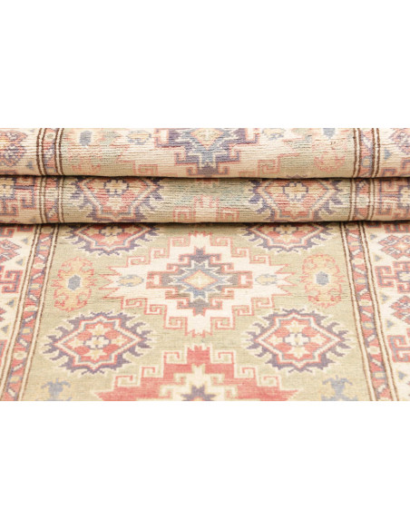 Rug Kazak Afghanistan 88x298 Sage Green Terraco