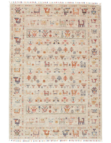Tappeto Rubin Pakistan 122x180 Beige Di Terraco