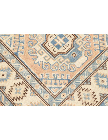 Rug Kazak Afghanistan 77x304 Cream Beige Light