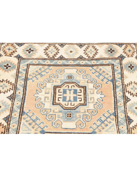Rug Kazak Afghanistan 77x304 Cream Beige Light