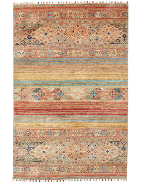 Rug Rubin Pakistan 134x204 Multicolor Beige