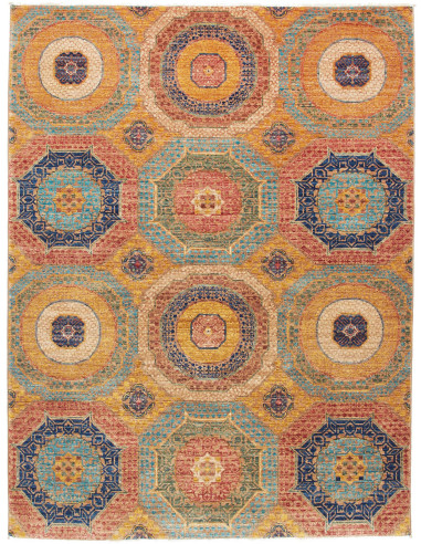 Rug Mamlouk Pakistan 149x200 Gold Ochre