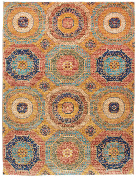 Rug Mamlouk Pakistan 149x200 Gold Ochre