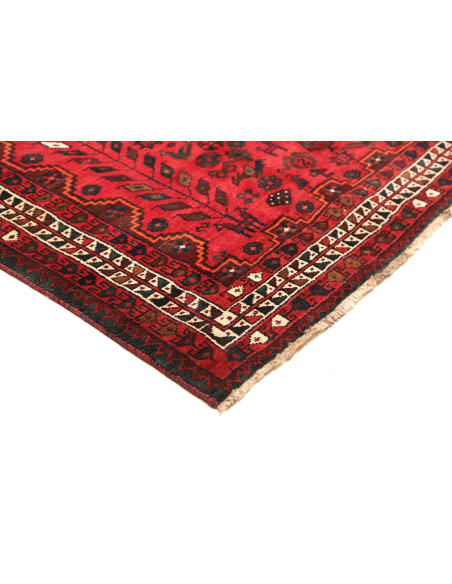 Rug Shiraz Persia maroon red 208x305
