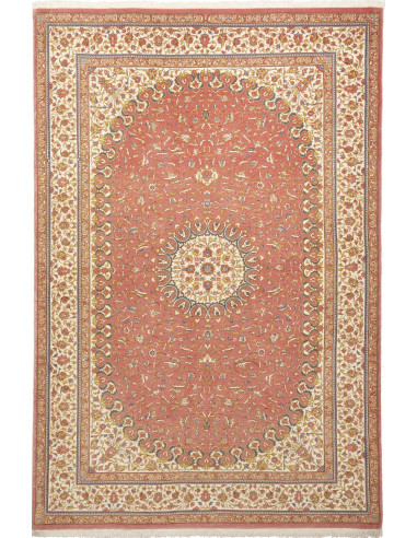Tappeto Ilaam Persia marrone giallo 136x201