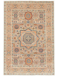 Tappeto Mamlouk Pakistan 123x180 Beige Terracot