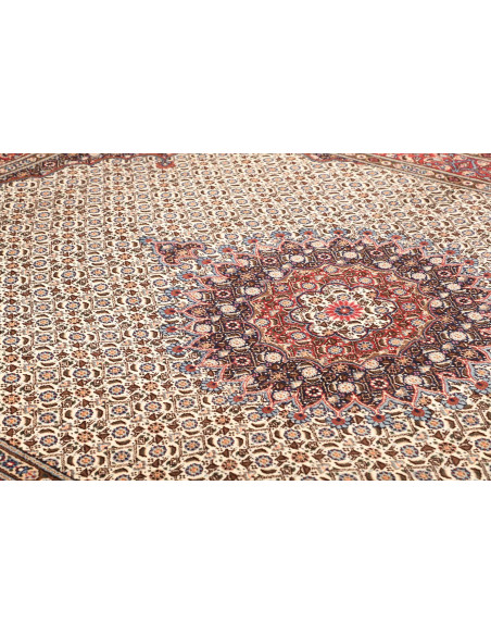 Rug Moud Persia sky blue white 200x290