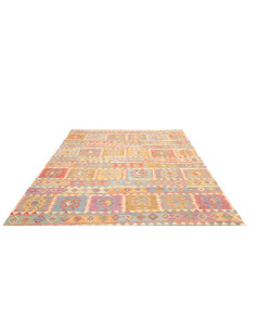 Tappeto Kilim Afghanistan 203x282 Multicolore C 2