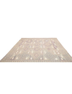 Rug Kilim Afghanistan 242x290 Light Grey Beige 2