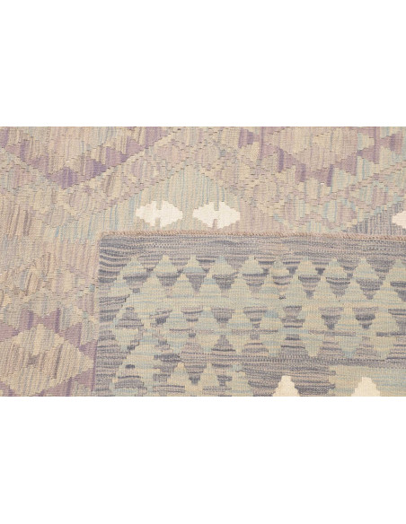 Rug Kilim Afghanistan 242x290 Light Grey Beige
