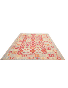 Tappeto Kilim Afghanistan 206x299 Terracotta Be 2