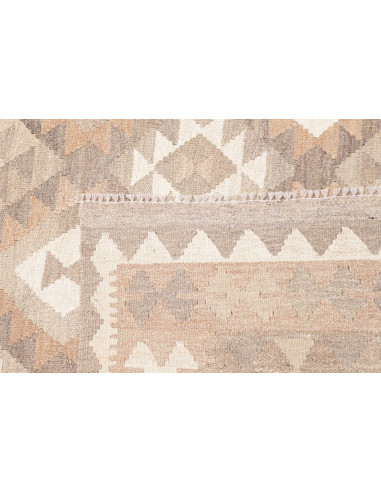 Rug Kilim Afghanistan 204x295 Beige Grey Cream