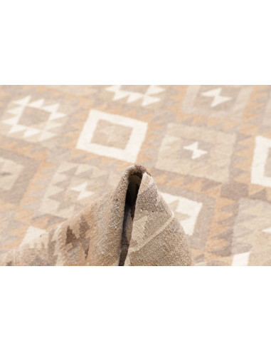 Rug Kilim Afghanistan 204x295 Beige Grey Cream