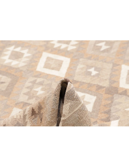 Rug Kilim Afghanistan 204x295 Beige Grey Cream
