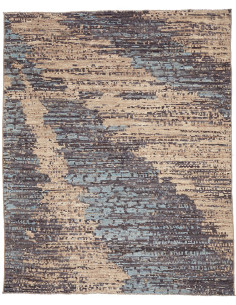 Rug Berber Pakistan 231x285 Beige Blu