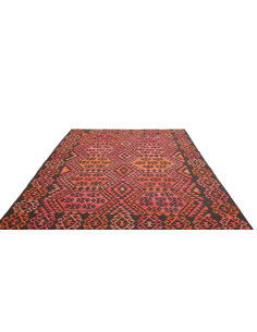 Tappeto Kilim Afghanistan 210x290 Rosso Arancio 2