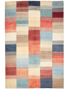 Tappeto Mosaic Pakistan 199x291 Multicolore