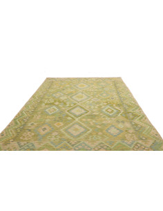 Rug Kilim Afghanistan 211x306 Sage Green Olive 2