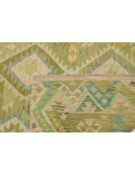 Rug Kilim Afghanistan 211x306 Sage Green Olive