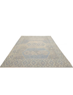Rug Kilim Afghanistan 205x295 Light Blue Beige 2