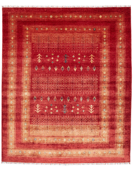 Tappeto Siva Pakistan 240x298 Rosso Terracotta