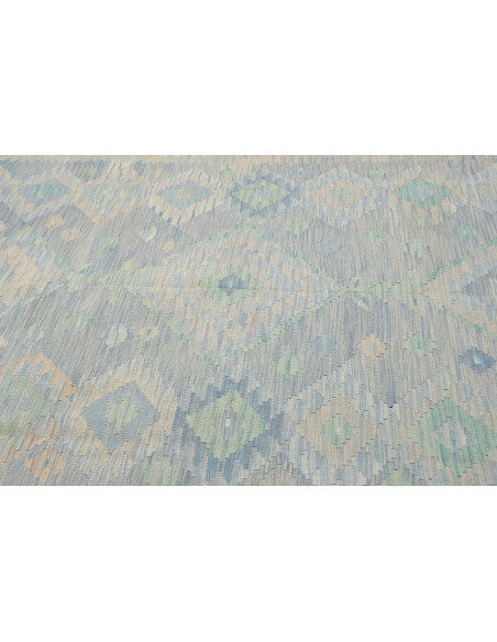 Rug Kilim Afghanistan 199x293 Light Blue Pale B