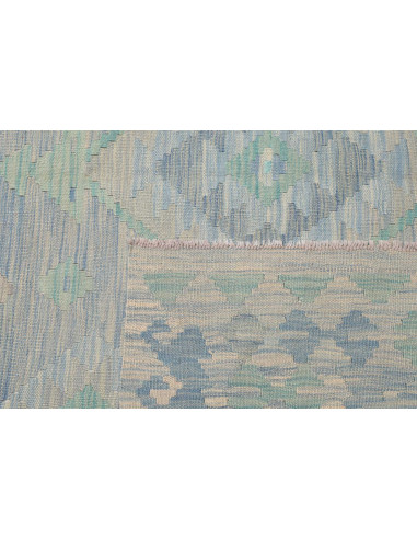 Tappeto Kilim Afghanistan 199x293 Azzurro Chiar