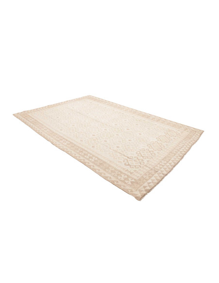 Rug Kilim Afghanistan 204x302 Creamy White Ligh