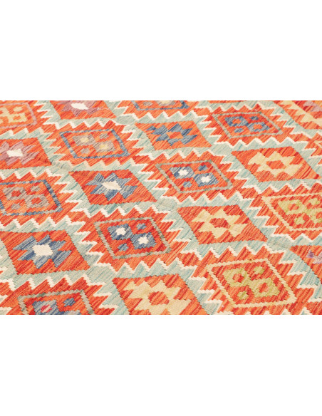 Tappeto Kilim Afghanistan 195x285 Terracotta Ar