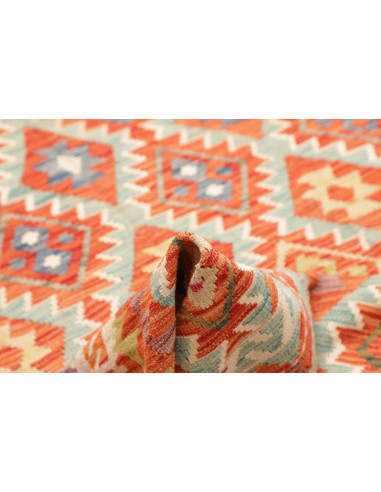 Tappeto Kilim Afghanistan 195x285 Terracotta Ar