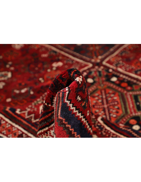 Rug Shiraz Persia maroon yellow 170x245