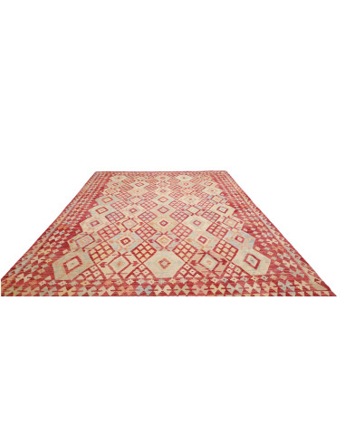 Rug Kilim Afghanistan 255x346 Terracotta Red Cr