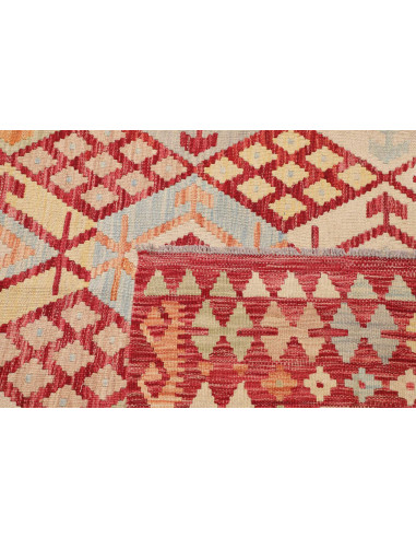 Rug Kilim Afghanistan 255x346 Terracotta Red Cr