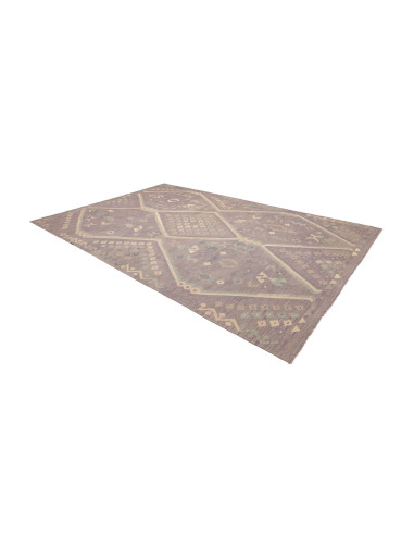 Rug Kilim Afghanistan 241x353 Lavender Lilac Cr