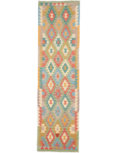 Rug Kilim Afghanistan 81x294 Multi-color Coral