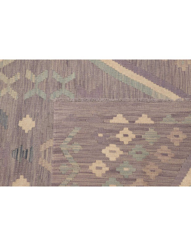 Rug Kilim Afghanistan 241x353 Lavender Lilac Cr