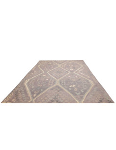 Rug Kilim Afghanistan 249x339 Lilac Grey Cream 2