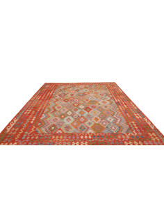 Rug Kilim Afghanistan 250x340 Terracotta Orange 2