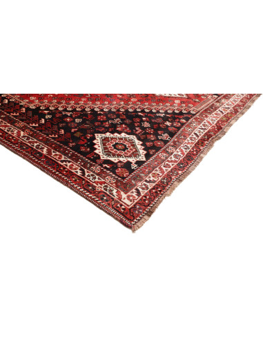 Rug Shiraz Persia maroon yellow 230x323