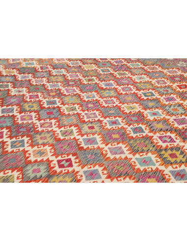 Tappeto Kilim Afghanistan 303x408 Multicolore T