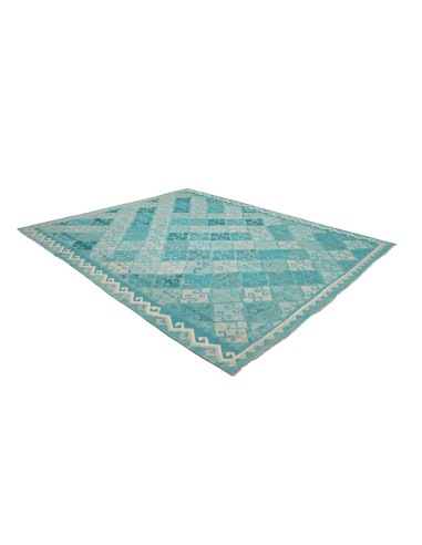 Rug Kilim Afghanistan 242x297 Light Blue Turquo