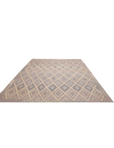 Tappeto Kilim Afghanistan 254x299 Grigio Lavand 2