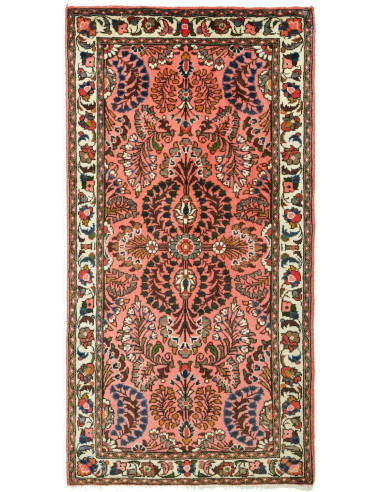70x137 Cm Tappeto Floreale, Persia, Lana (ordito: Cotone),